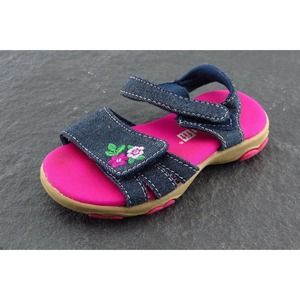 Smart Fit Toddler Girls 6 Medium Blue Sport Synthetic